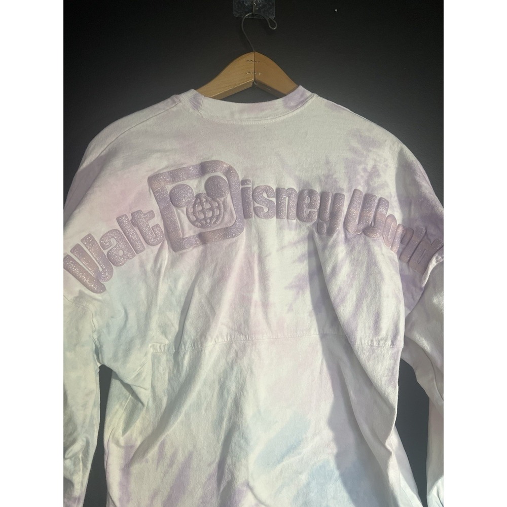 Disney Spirit Jersey Shirt Womens Xs Walt World Pink Tye Dye